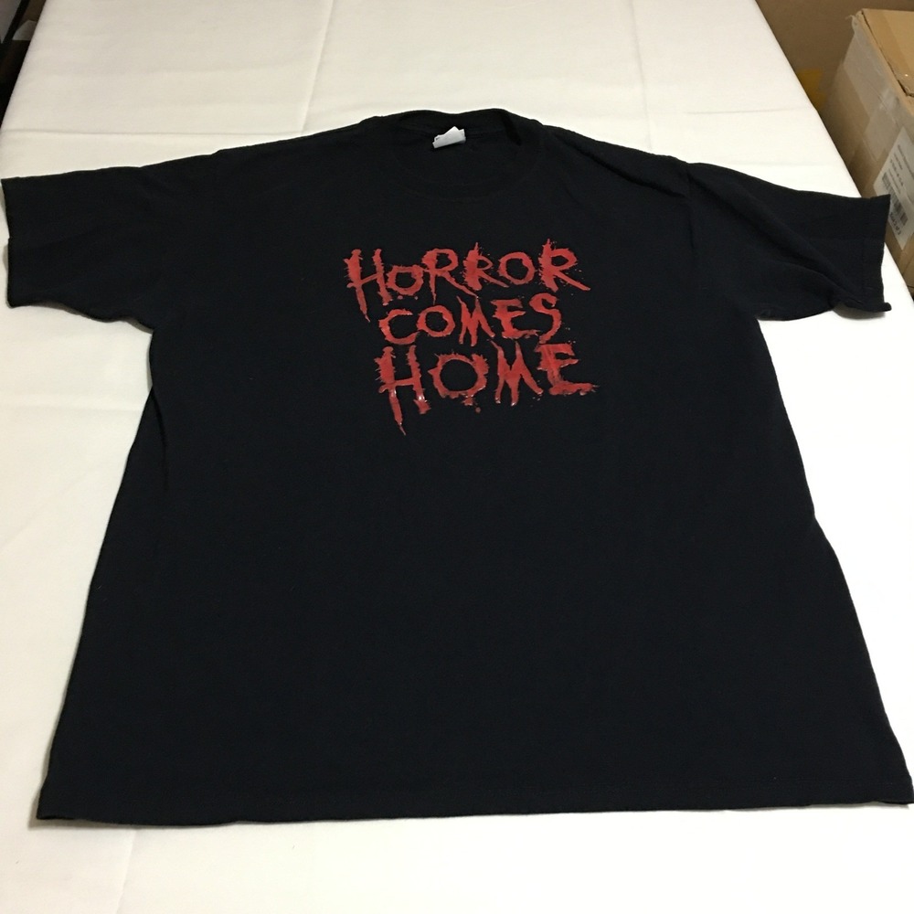 Universal Studios Halloween Horror Nights 2006 T-Shirt XL Horror Comes Home